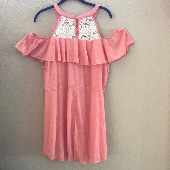 NWT Rosegal Peach Women’s Cold-Shoulder Top (5X) - Picture 12 of 16